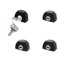 Κλειδαριές Για Μπάρες Οροφής CRUZ Alu Cargo 932-044 Σετ 4 Τεμάχια Με 2 Κλειδιά Κλειδαριές Για Μπάρες Οροφής CRUZ Alu Cargo 932-044 Σετ 4 Τεμάχια Με 2 Κλειδιά