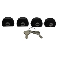Κλειδαριές Για Μπάρες Οροφής CRUZ Alu Cargo 932-044 Σετ 4 Τεμάχια Με 2 Κλειδιά Κλειδαριές Για Μπάρες Οροφής CRUZ Alu Cargo 932-044 Σετ 4 Τεμάχια Με 2 Κλειδιά
