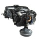Μπροστινά Φανάρια Set Για Audi A3 8P 08-12 TRU DRL Oem look Μαύρα H7 Με Μοτέρ Depo