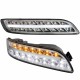 DRL Set Για Porsche Carrera 911 997 04-08 Με Led Φλας 2 Τεμάχια