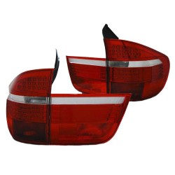 Πισινά Φανάρια Set Για Bmw X5 E70 07-10 Led Κόκκινο/Crystal Depo Πισινά Φανάρια Set Για Bmw X5 E70 07-10 Led Κόκκινο/Crystal Depo