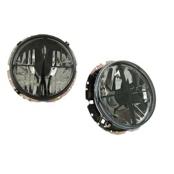 Μπροστινά Φανάρια Set Για Vw Golf 1 74-83 Με Σταυρό Διαφανές Γυάλινα / Smoke H4 Manual Depo Μπροστινά Φανάρια Set Για Vw Golf 1 74-83 Με Σταυρό Διαφανές Γυάλινα / Smoke H4 Manual Depo