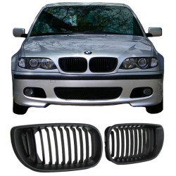 Καρδιές Μάσκας Για Bmw 3 E46 02-05 Sedan/Touring Μαύρο Ματ 2 Τεμάχια Καρδιές Μάσκας Για Bmw 3 E46 02-05 Sedan/Touring Μαύρο Ματ 2 Τεμάχια