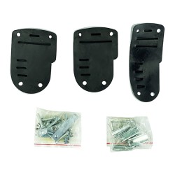 Πεντάλ Αλουμινίου Uniersal Racing Ασημί Σετ 3 Τεμάχια Πεντάλ Αλουμινίου Uniersal Racing Ασημί Σετ 3 Τεμάχια