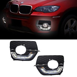 DRL Set Για Bmw X6 E71 08-12 Με Απλό Προφυλακτήρα 2 Τεμάχια DRL Set Για Bmw X6 E71 08-12 Με Απλό Προφυλακτήρα 2 Τεμάχια