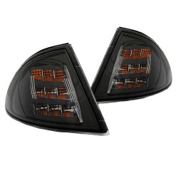 Μπροστινά Φλας Για Bmw 3 E46 99-01 Sedan/Touring Μαύρα/Clear Led 2 Τεμάχια Eagle Eyes Μπροστινά Φλας Για Bmw 3 E46 99-01 Sedan/Touring Μαύρα/Clear Led 2 Τεμάχια Eagle Eyes