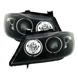 Μπροστινά Φανάρια Set Για Bmw 3 E90 / E91 05-08 ccfl Angel Eyes Μαύρα H7/H1 Με Μοτέρ Eagle Eyes Μπροστινά Φανάρια Set Για Bmw 3 E90 / E91 05-08 ccfl Angel Eyes Μαύρα H7/H1 Με Μοτέρ Eagle Eyes