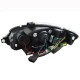 Μπροστινά Φανάρια Set Για Seat Leon 1P 09-13 Facelift DRL Χρωμίου H1/H1 Sonar