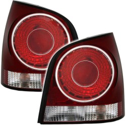 Πισινά Φανάρια Set Για Vw Polo 9N & 9N3 01-09 Κόκκινο/Crystal Depo Πισινά Φανάρια Set Για Vw Polo 9N & 9N3 01-09 Κόκκινο/Crystal Depo
