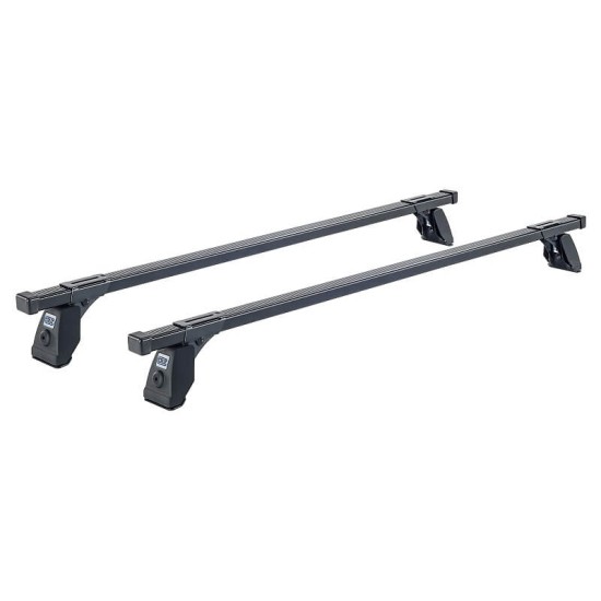 Μπάρες Οροφής Σιδερένιες CRUZ Cargo Spro-120cm 922-415 Σετ Με Πόδια Για Opel Combo C 03-12 (Aluminum Piece) 2 Τεμάχια