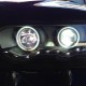 Μπροστινά Φανάρια Set Για Bmw X5 E53 99-03 CCFL Angel Eyes & DRL Μαύρα Xenon D2S/H1 Eagle Eyes