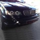 Μπροστινά Φανάρια Set Για Bmw X5 E53 99-03 CCFL Angel Eyes & DRL Μαύρα Xenon D2S/H1 Eagle Eyes