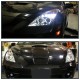 Μπροστινά Φανάρια Set Για Toyota Celica T230 99-05 Angel Eyes & Led Χρωμίου H3/H1 Manual Junyan