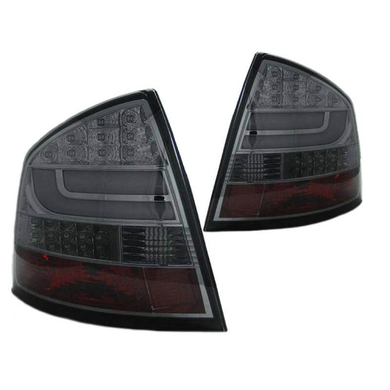 Πισινά Φανάρια Set Για Skoda Octavia 1Z 04-13 Sedan Led Bar Φιμέ Sonar