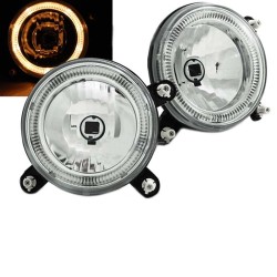 Μπροστινά Φανάρια Set Για Vw Golf 1 & 2 74-92 Angel Eyes Εσωτερικά Χρωμίου H3 Depo Μπροστινά Φανάρια Set Για Vw Golf 1 & 2 74-92 Angel Eyes Εσωτερικά Χρωμίου H3 Depo
