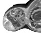 Μπροστινά Φανάρια Set Για Mercedes-Benz CL203 SportsCoupe 00-04 Projectors Χρωμίου H7/H7 Με Ρυθμιστή Αέρος Depo