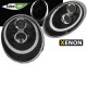 Μπροστινά Φανάρια Set Για Porsche Carrera 911 997 04-09 DRL Tube Lights Μαύρα Xenon D2S/H1 Sonar