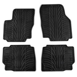 Πατάκια Αυτοκινήτου Gledring  0287 Ford Mondeo 2007-2011 Μαύρο 4 Τεμάχια