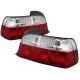 Πισινά Φανάρια Set Για Bmw 3 E36 Coupe/Cabrio 90-99 Κόκκινο/Crystal Depo