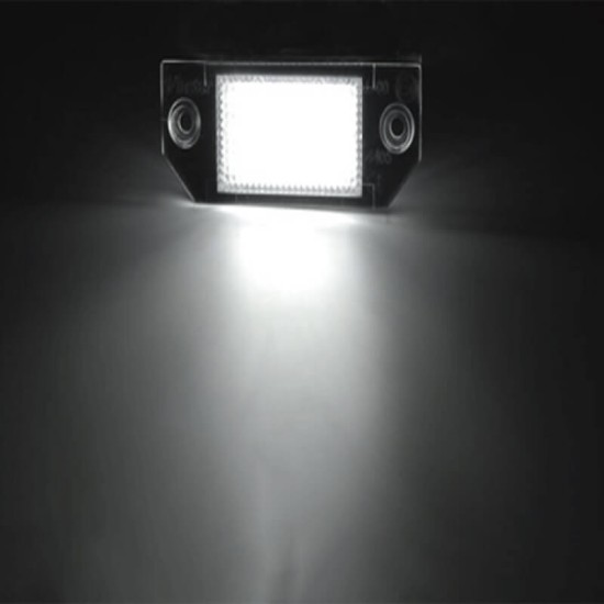 Led Φαναράκια Πινακίδας Για Ford Focus 2 04-08 Sedan / Hatchback / Focus C-Max 2003-2010 Ζευγάρι 2 Τεμάχια