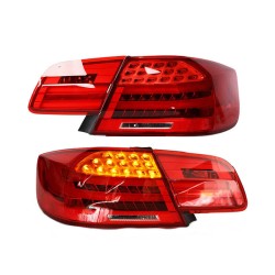 Πισινά Φανάρια Set Για Bmw 3 E92 Coupe 06-10 Led Bar LCI Look Κόκκινο/Φιμέ Depo Πισινά Φανάρια Set Για Bmw 3 E92 Coupe 06-10 Led Bar LCI Look Κόκκινο/Φιμέ Depo
