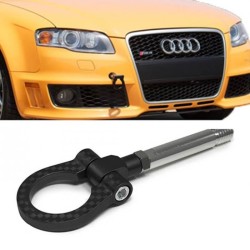 Γάντζος Ρυμούλκησης Tow Hook Carbon Μάυρος Για Audi A3 A4 A6 Γάντζος Ρυμούλκησης Tow Hook Carbon Μάυρος Για Audi A3 A4 A6