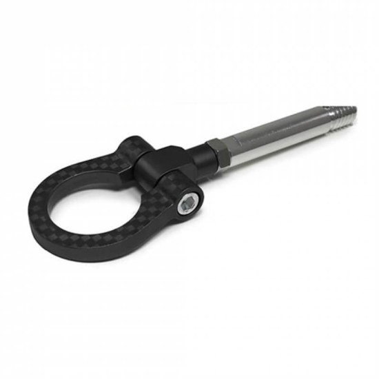 Γάντζος Ρυμούλκησης Tow Hook Carbon Μάυρος Για Audi A3 A4 A6