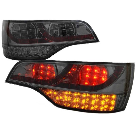 Πισινά Φανάρια Set Για Audi Q7 4L 05-09 Led Φιμέ Sonar