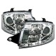 Μπροστινά Φανάρια Set Για Audi TT 8N 98-05 DRL Χρωμίου H7/H1/H7 Με Μοτέρ Sonar