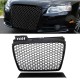 Μάσκα Για Audi A4 B7 04-07 RS4 Look Κυψελωτή Μαύρο Ματ 1 Τεμάχιο