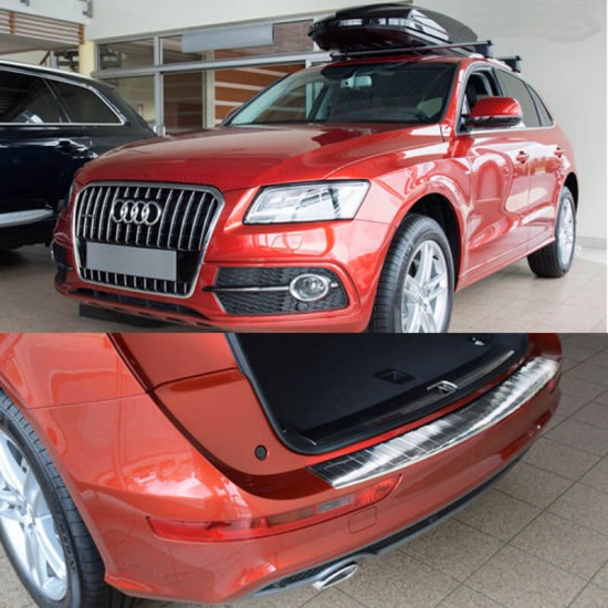 Προστατευτικό Πίσω Προφυλακτήρα Για Audi Q5 8R 08-18 Από Ανοξείδωτο Ατσάλι (Steel)