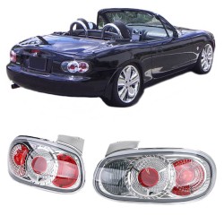 Πισινά Φανάρια Set Για Mazda MX5 98-05  Χρωμίου Depo Πισινά Φανάρια Set Για Mazda MX5 98-05  Χρωμίου Depo