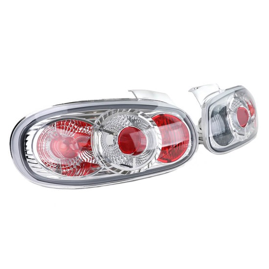 Πισινά Φανάρια Set Για Mazda MX5 98-05  Χρωμίου Depo
