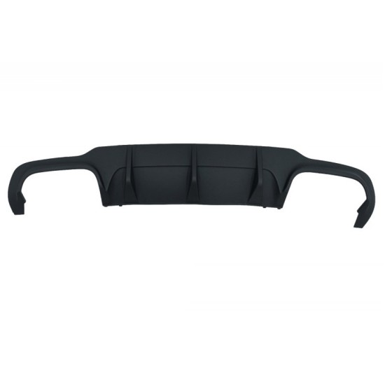 Diffuser Πίσω Προφυλακτήρα Για Mercedes-Benz C-Class W204 11-14 Facelift Amg C63 Look Με 2 Διπλές Εξατμίσεις Δεξιά & Αριστερά Από Abs Πλαστικό 1 Τεμάχιο