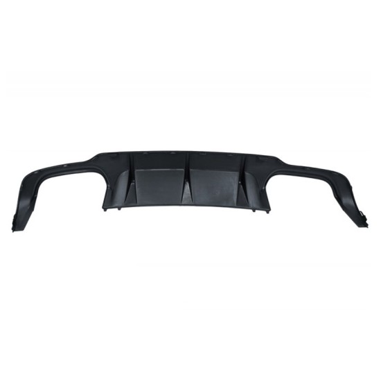 Diffuser Πίσω Προφυλακτήρα Για Mercedes-Benz C-Class W204 11-14 Facelift Amg C63 Look Με 2 Διπλές Εξατμίσεις Δεξιά & Αριστερά Από Abs Πλαστικό 1 Τεμάχιο