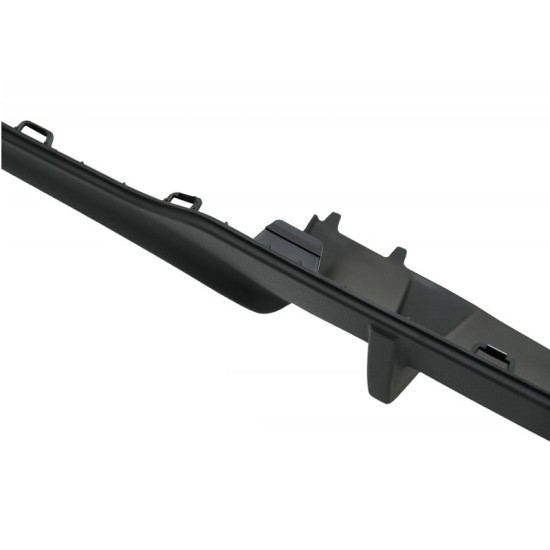 Diffuser Πίσω Προφυλακτήρα Για Mercedes-Benz C-Class W204 11-14 Facelift Amg C63 Look Με 2 Διπλές Εξατμίσεις Δεξιά & Αριστερά Από Abs Πλαστικό 1 Τεμάχιο