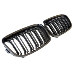 Καρδιές Μάσκας Για Bmw 1 F20 / F21 11-15 M4 Look Με Διπλή Γρίλια Μαύρο Γυαλιστερό 2 Τεμάχια Καρδιές Μάσκας Για Bmw 1 F20 / F21 11-15 M4 Look Με Διπλή Γρίλια Μαύρο Γυαλιστερό 2 Τεμάχια