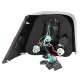 Πισινά Φανάρια Set Για Vw Golf IV (4) 97-03 Κόκκινο/Crystal Depo