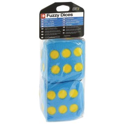 Ζάρια Κρεμαστά Διακοσμητικά ''Jumbo Size'' Μπλε 9x9cm 2 Τεμάχια Ζάρια Κρεμαστά Διακοσμητικά ''Jumbo Size'' Μπλε 9x9cm 2 Τεμάχια