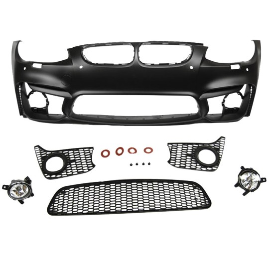 Μπροστινός Προφυλακτήρας Για Bmw 3 E92 10-13 LCI M4 Look Με PDC & Προβολείς