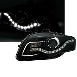 Μπροστινά Φανάρια Set Για Audi A4 B7 04-08 Μαύρα H9 Με Μοτέρ Eagle Eyes Μπροστινά Φανάρια Set Για Audi A4 B7 04-08 Μαύρα H9 Με Μοτέρ Eagle Eyes