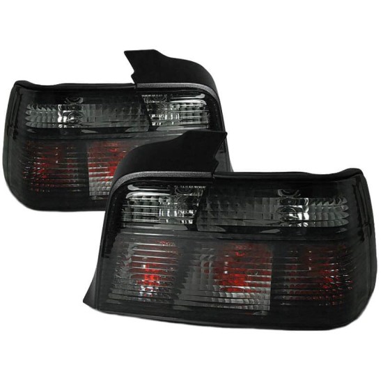 Πισινά Φανάρια Set Για Bmw 3 E36 Sedan 90-99 Crystal/Smoke Depo