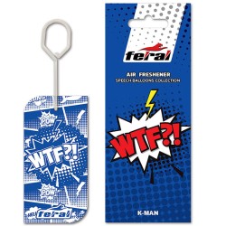 Αρωματικό Αυτοκινήτου Κρεμαστό Feral Speech Collection WTF Αρωματικό Αυτοκινήτου Κρεμαστό Feral Speech Collection WTF