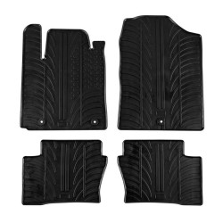 Πατάκια Αυτοκινήτου Gledring 0599 Kia Picanto 2017- Μαύρο 4 Τεμάχια