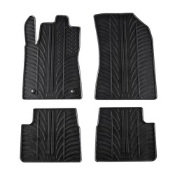 Πατάκια Αυτοκινήτου Gledring 0129 Citroen C3 2015- Χειροκίνητο Μαύρο 4 Τεμάχια