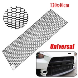 Σίτα Προφυλακτήρα Universal Πλαστική Honeycomb 120x40cm Με Τρύπα 30mm x 11mm Μαύρη Σίτα Προφυλακτήρα Universal Πλαστική Honeycomb 120x40cm Με Τρύπα 30mm x 11mm Μαύρη