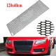 Σίτα Προφυλακτήρα Universal Πλαστική Honeycomb 120x40cm Με Τρύπα 30mm x 11mm Μαύρη