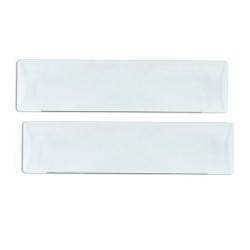 Κάλυμμα Πινακίδας Ευρωπαϊκό Πλαστικό Διάφανο 2 Τεμάχια