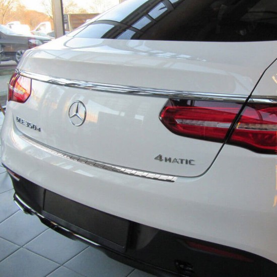 Προστατευτικό Πίσω Προφυλακτήρα Για Mercedes-Benz GLE C292 15+ Από Ανοξείδωτο Ατσάλι (Steel)