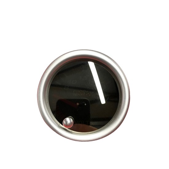 'Οργανο Πίεσης Λαδιού Racesport Mirror Look Φιμέ 52mm Με 7 Χρώματα